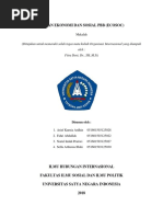 Download Dewan Ekonomi Dan Sosial PBB ECOSOC Makalah by Sella Arthenia Ilahi SN388485944 doc pdf