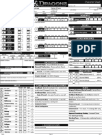 Character Sheet Summary