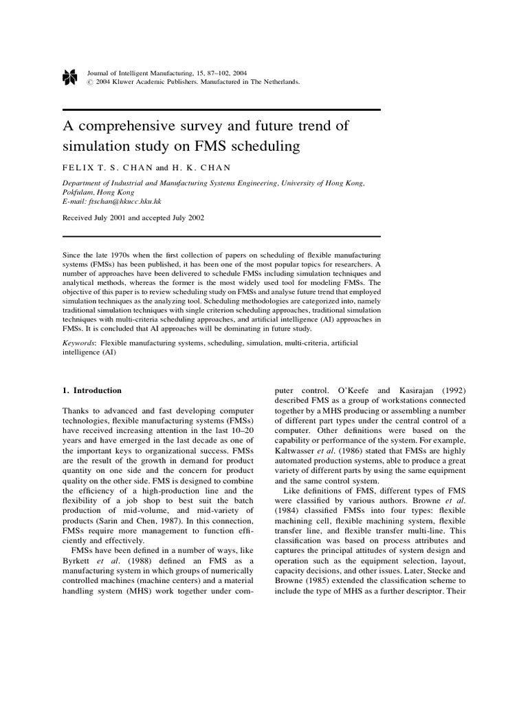 A Comprehensive Survey and Future Trend of | PDF