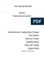 India Capital Market Sector Telecommunication: Industry Analysis