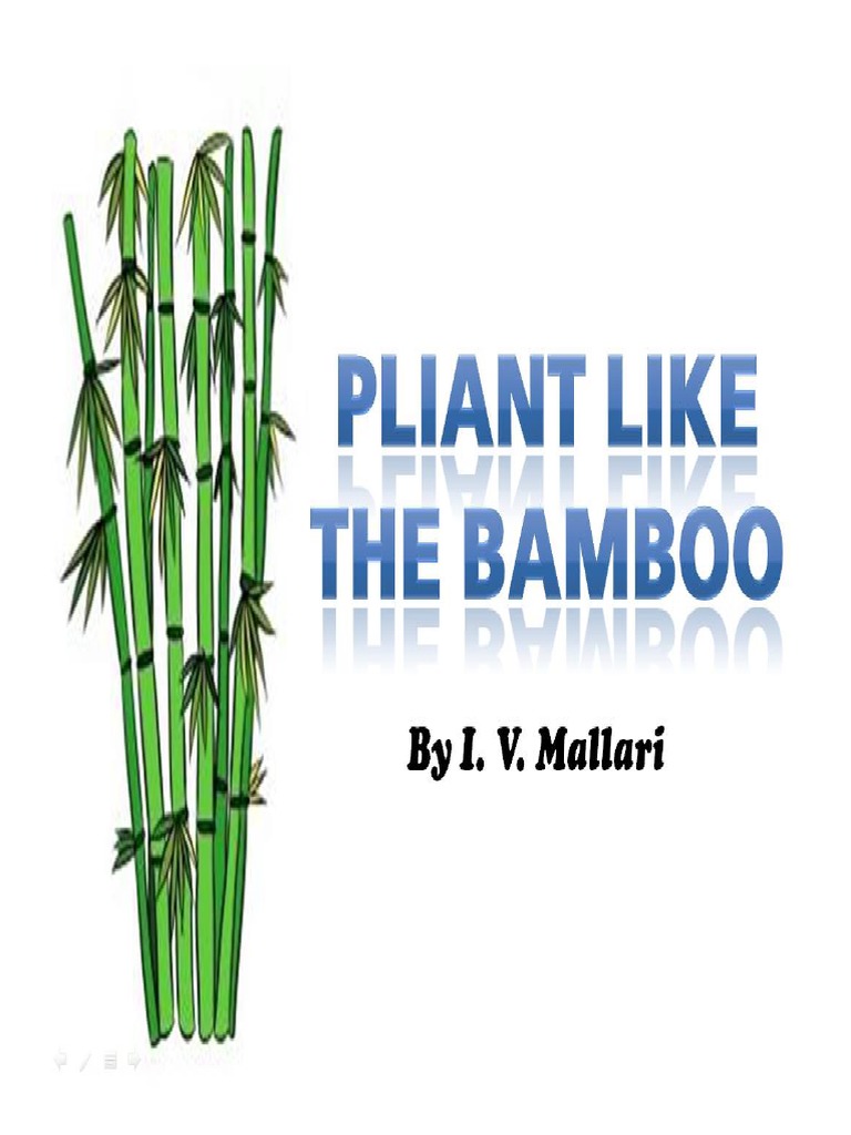 Pliant like the bamboo meaning picture