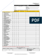 Check List de Inspeccion de Volquete