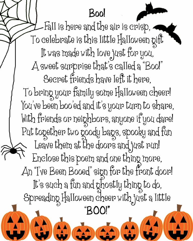 Boo Poem | PDF