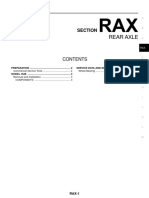 Rear Axle: Section