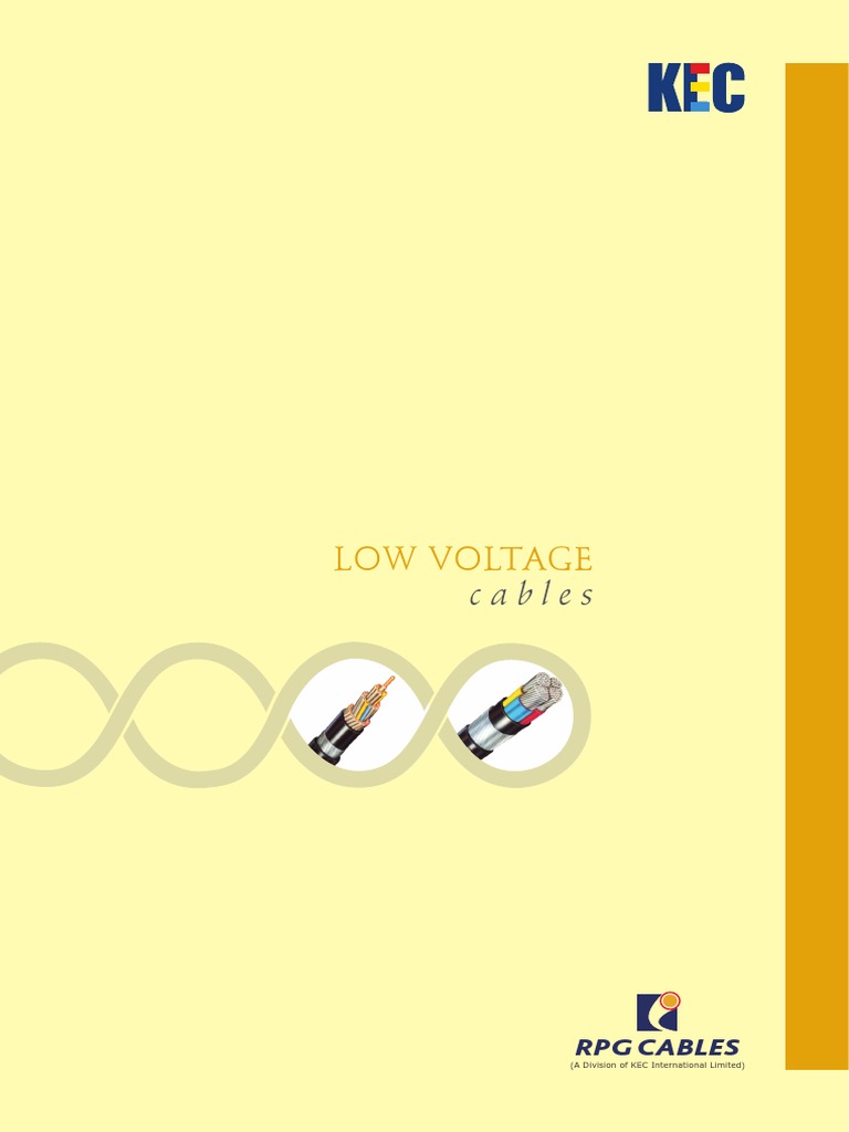 RPG Cables: Low Voltage Solutions | PDF | Electrical Conductor | Wire