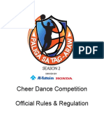 Cheer Dance Competition PDF