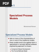 Specialized Process Models: Muhammad Noman