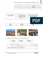 3º Ano - Estudo Do Meio - 1º Período