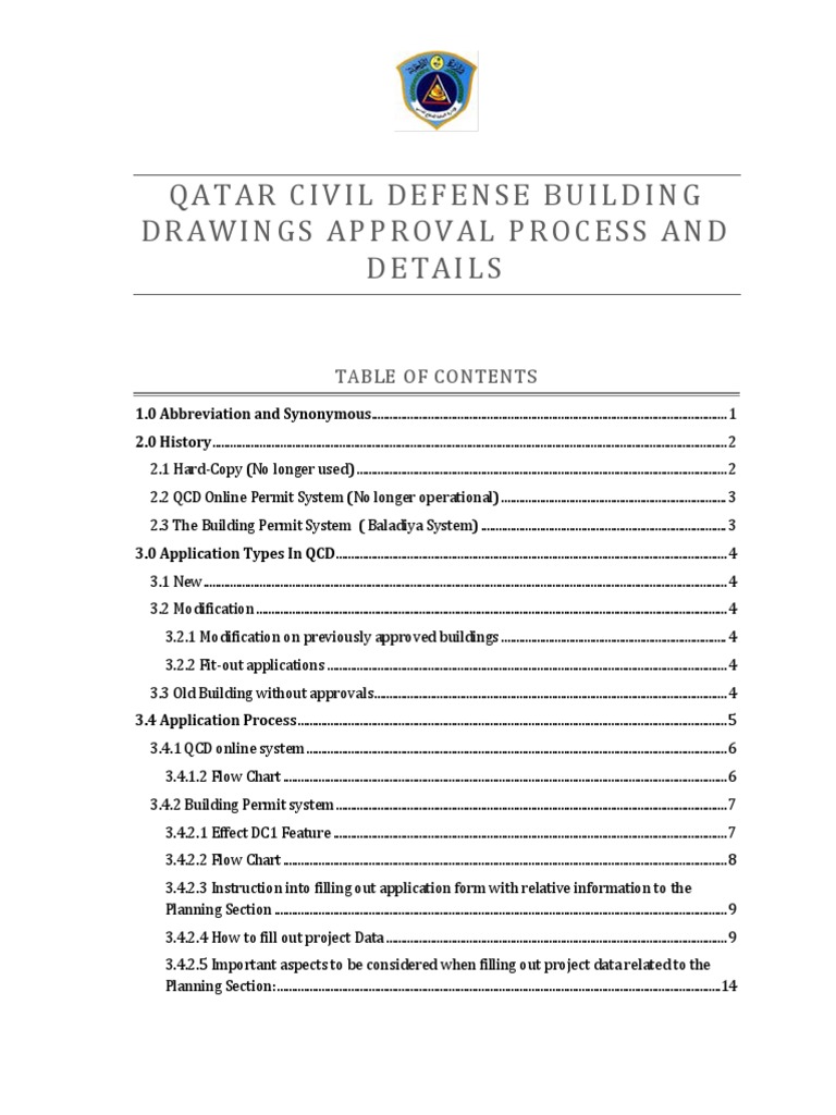 Qatar Building Drawings Approval Process | PDF | Computing | Computing ...
