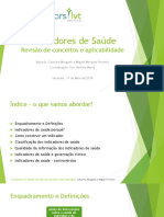 Indicadores de Saúde - PDF