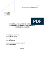 Lm-pi-pv-In-16b-05 Desarrollo de Leyes de Fatiga para Bases Estabilizadas Con Cemento