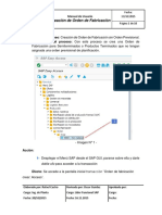 Manual de Usuario SAP PP Creacion de Orden de Fabricacion