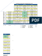 Horario - Teología 2018 - Segundo Semestre