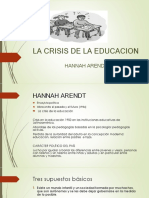 La Crisis de La Educacion Diapositvas