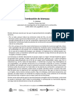 Combustión de Biomasa PDF