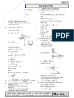 Xercise: Jee Questions