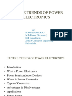 Future Trends of Power Electronics by R N Rao