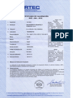 Certificado de Calibracion Termometro Digital - (10!07!2018)