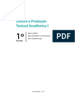 Leitura e Produção Textual Acadêmica I (UFSC) RESENHA