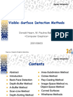 Visible Surface Detection