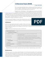 Non Steroid Anti İnflamatuar İlaçlar NSAİİ PDF