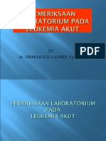 2.2.4.3 Pemeriksaan Laboratorium Pada Leukemia Limfoblastik Dan Leukemia Non Limfoblastik Akut