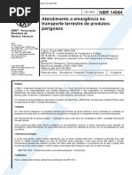 NBR 14064 Atendimento a emergência no transporte terrestre de produtos perigosos.pdf