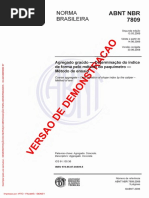 Agregado Graúdo - Determinação Do Índice de Forma Pelo Método Do Paquímetro - Método de Ensaio(Full Permission)