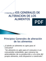 1° Pricipios generales de alteracion de alimentos