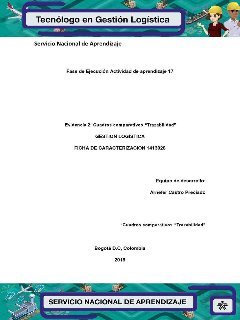 Evidencia 2 Cuadros Comparativos “Trazabilidad