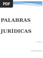 Trabajo Palabras Juridicas
