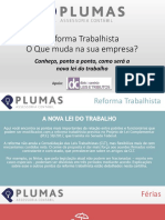 Reforma Trabalhista Plumas