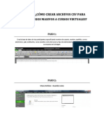 Tutorial Crear Archivos CSV