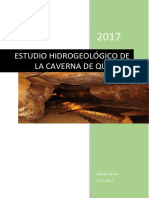 Estudio Hidrogeológico de La Caverna de Quiocta