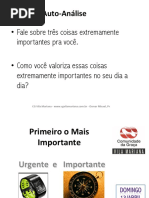 Primeiro o Mais Importante