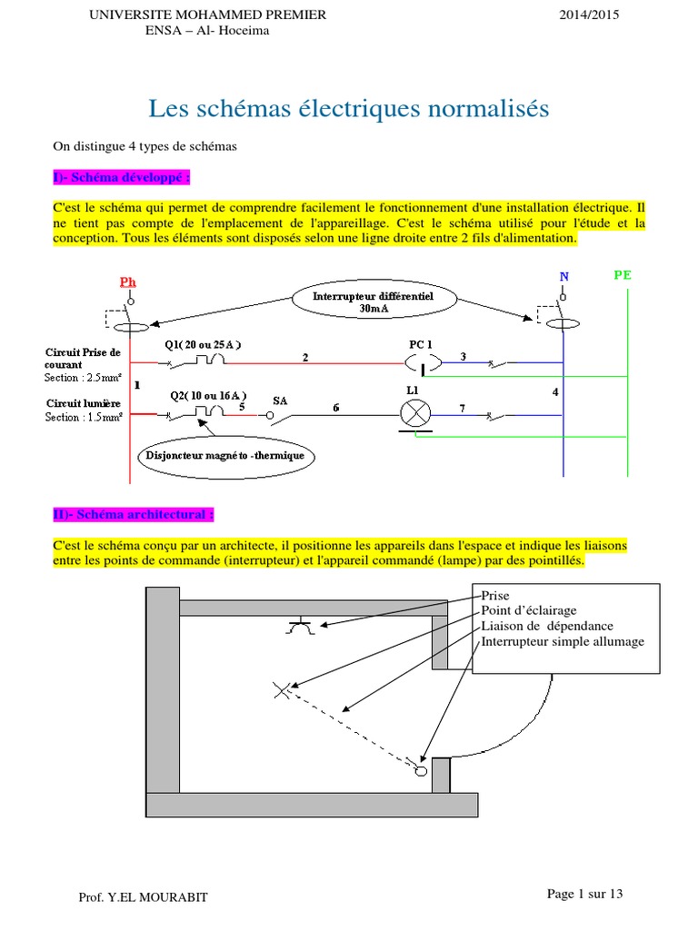 à Quoi Correspond Les Cadres En Pointillés Sur Schémas électrique 0fxpufm4o3zp PDF | PDF | Interrupteur | Composant