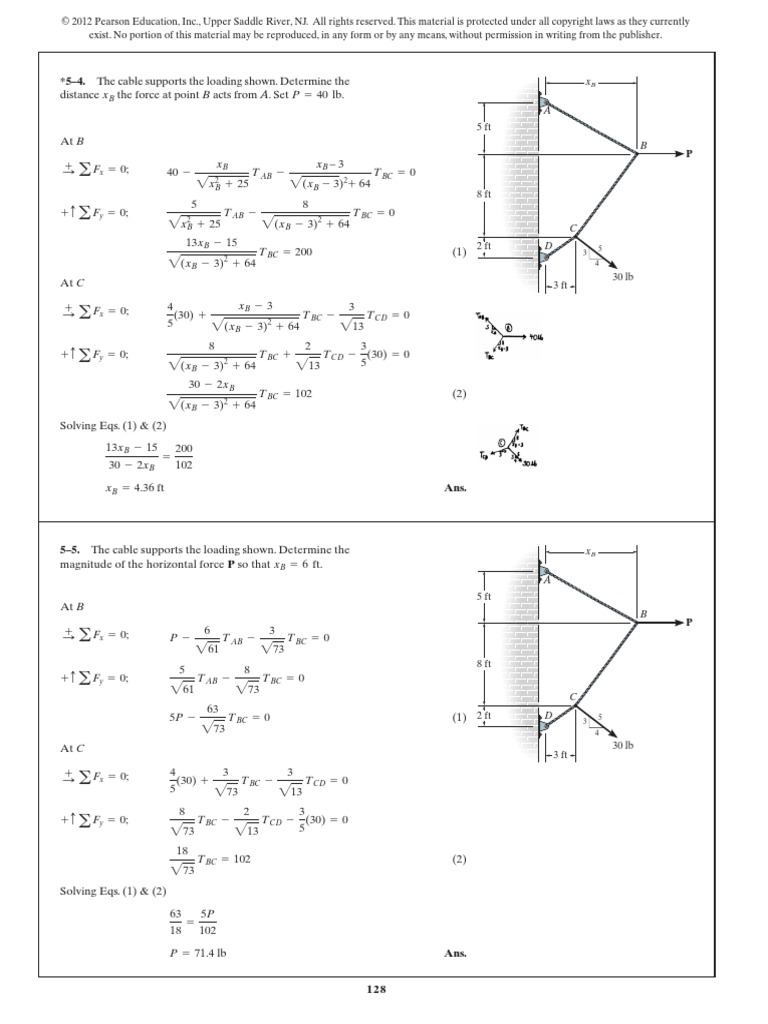 HW4 Solutions PDF | PDF | Truss | Structural Engineering