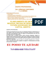 Anhanguera Empresa Ciências Contábeis 7 e 8 Semestre