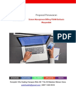 Proposal Penawaran Sistem Billing PDAM Berbasis Masyarakat PDF