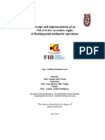 (Design and Implementation of An Out of Order Execution Engine of Floating Point Arithmetic Operations PDF