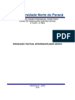 Produção Textual Interdisciplinar Grupo 