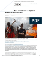 La Guerra Profana El 'Santuario de La Paz' en República Centroafricana _ Internacional