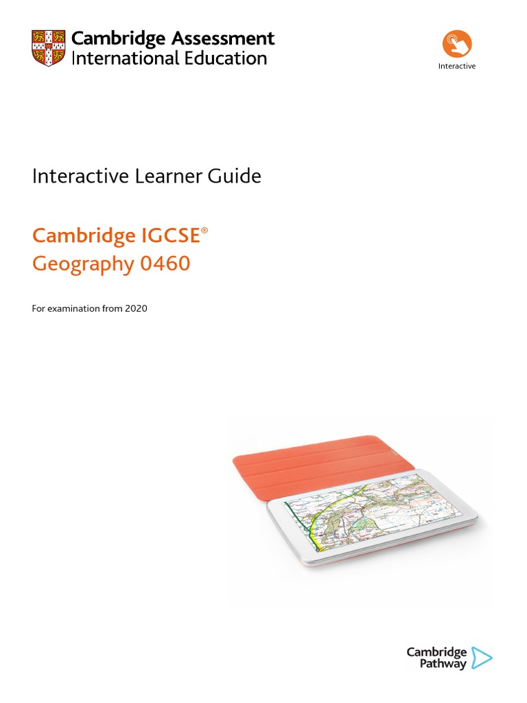 Learner Guide For Cambridge Igcse Geography 0460 For Examination From ...