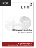 LFM - TR - 005 - 01 (LFM Server 4.4.1 License Request & Installation Guide)