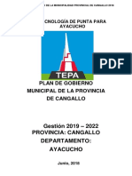 Plan de Gobierno de Oscar Raul Huamaccto Huacausi