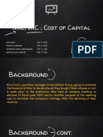 Nike Inc - Cost of Capital - Syndicate 10