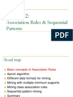 Association Rules & Sequential Patterns