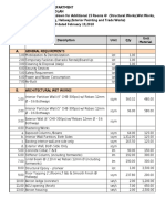 aWARDED COST BREAKDOWN FOR aDDITIONAL 15 ROOMS EMAIL