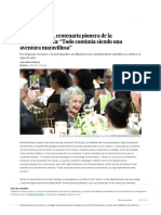 Brenda Milner, Centenaria Pionera de La Neuropsicología - "Todo Continúa Siendo Una Aventura Maravillosa" - Ciencia - EL PAÍS