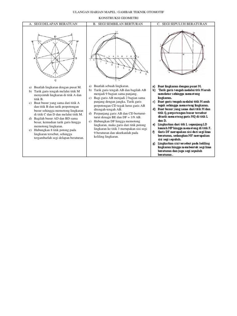 Programmes De Construction Cycle 3 Gamabar Teknik | PDF